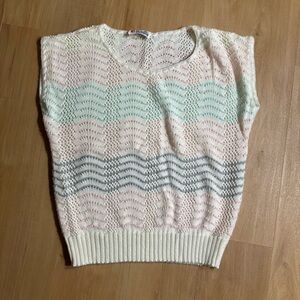 Vintage Women’s Crocheted Sweater Vest